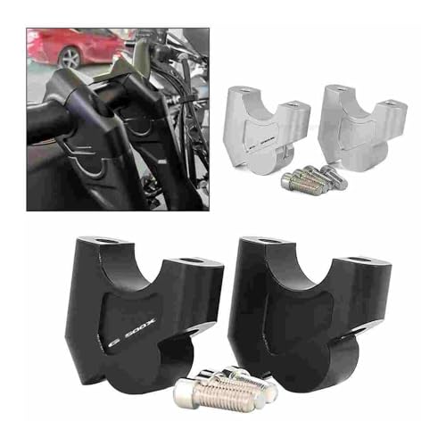 Elevador de manillar 28 mm para CB500X 2020 con abrazadera de extensión de moto 2
