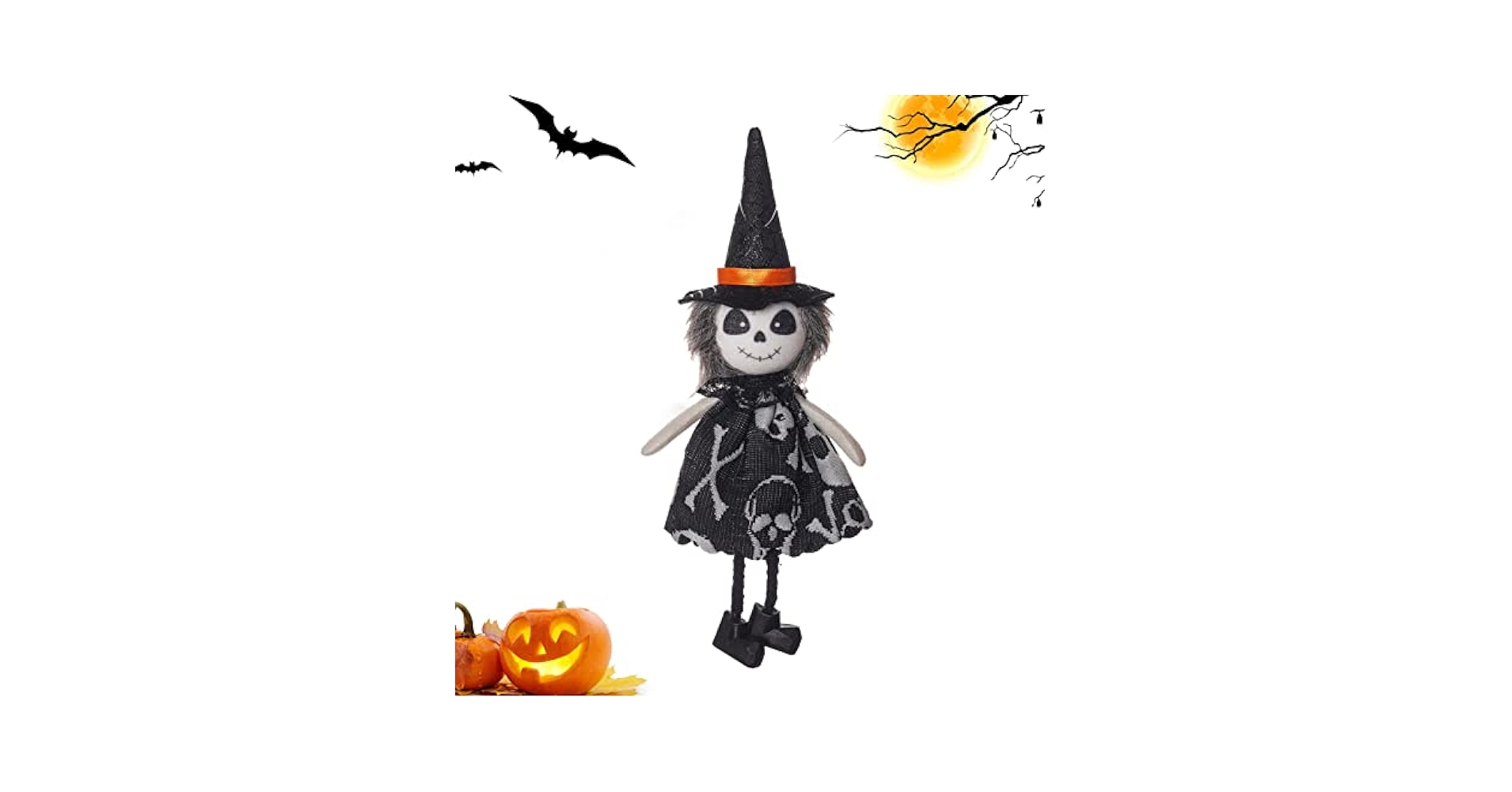 Amazon.co.jp: ハロウィンぬいぐるみデコレーション,魔女の