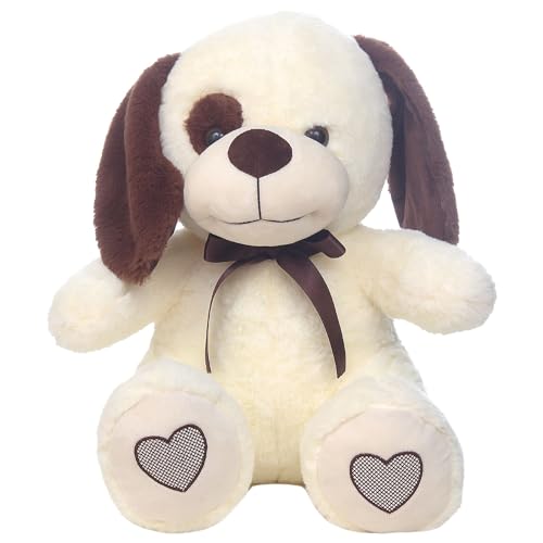 Image of TOYTALES Charlie Dog Plush Toy Super Soft Huggable Stuffed Animal for Kids | Cute Puppy Dog Soft Toy for Girls & Boys | Birthday Gift for Toddlers 45cm (Dark Brown)