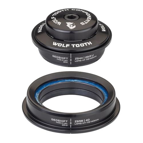 EtgD[X(Wolf Tooth) ZS44 Upper ZS56 Lower GeoShift Performance Angle Headset Long(115-140mm)