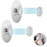 Seifenhalter mit Magnet, Eyscoco 2 Stück Seifenhalter Magnet, Magnetischer Seifenhalter, Magnet Seifenhalter, Edelstahl Magnetseifenhalter Ohne Bohren für Dusche, Badewanne, Waschbecken und Bad