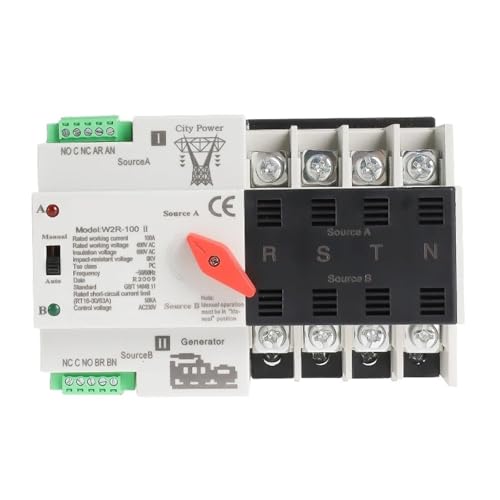Commutateur de transfert automatique inverseur de source automatique 4P 63A