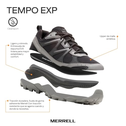 Merrell Merrell Women's Tempo Exp Hiking Shoe, Greige, 7.5