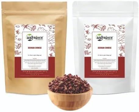 Sichuan | Szechuan | Sechuan | Szechwan Chinese Pepper Red Whole Peppercorns by Ash Spice Comp® 25g-1kg (90g)