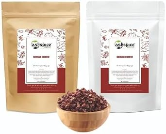 Sichuan | Szechuan | Sechuan | Szechwan Chinese Pepper Red Whole Peppercorns by Ash Spice Comp  25g-950g 50g