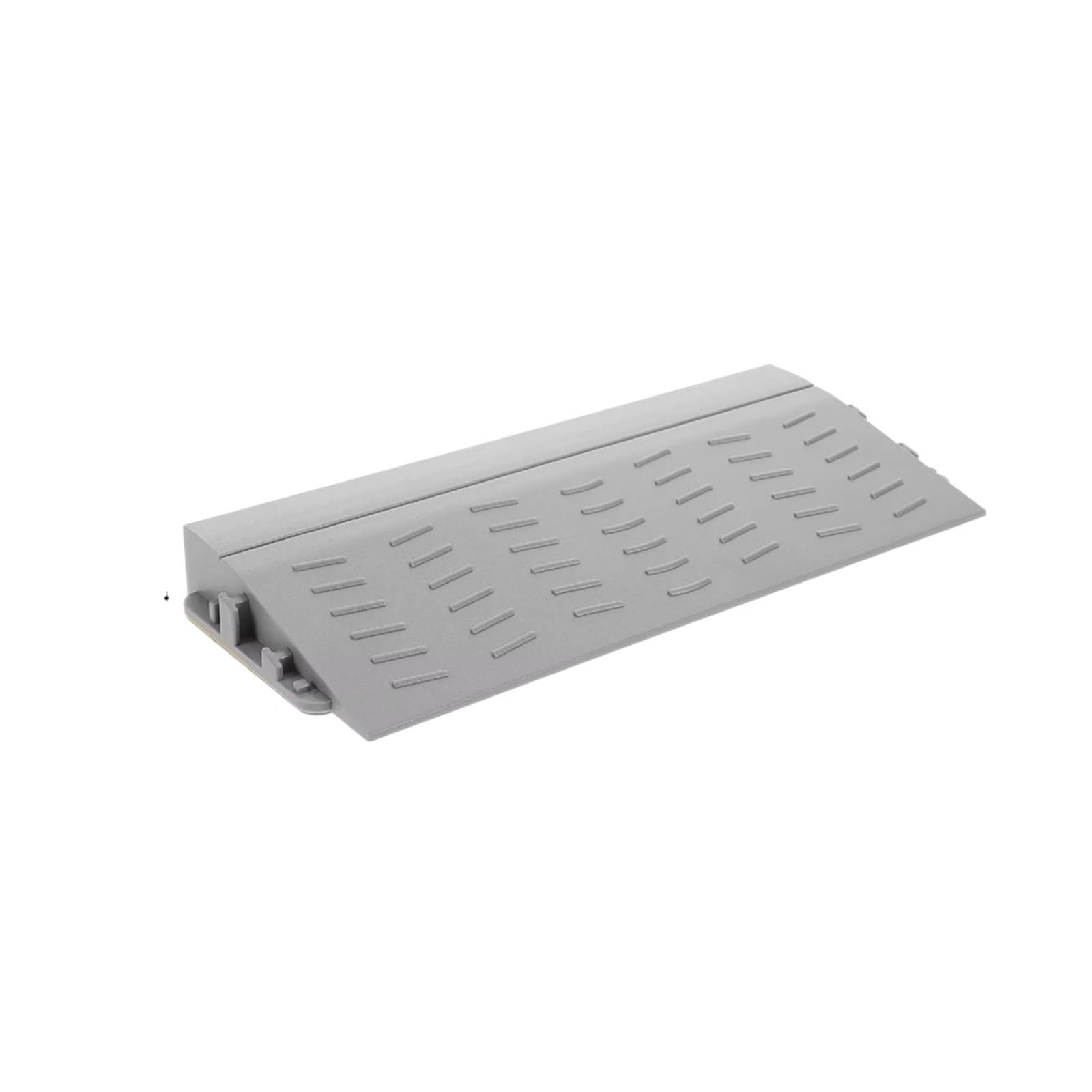 Plastic Sweeping Robot Climbing Mat Threshold Ramp Doorway Strip For Wheelchairs Replacement Door Threshold Ramp For Vacuum Robots(1pcs Grey)