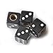 Custom Accessories 16114 Black Dice Style Valve Cap