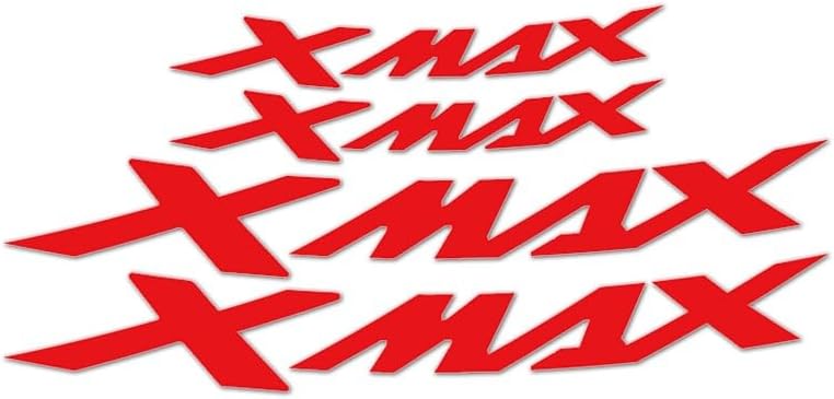 Miniatura 2 de Adhesivo reflectante de rayas decorativas para Y&AMAHA para X & max 125 250 300 (color rojo B)