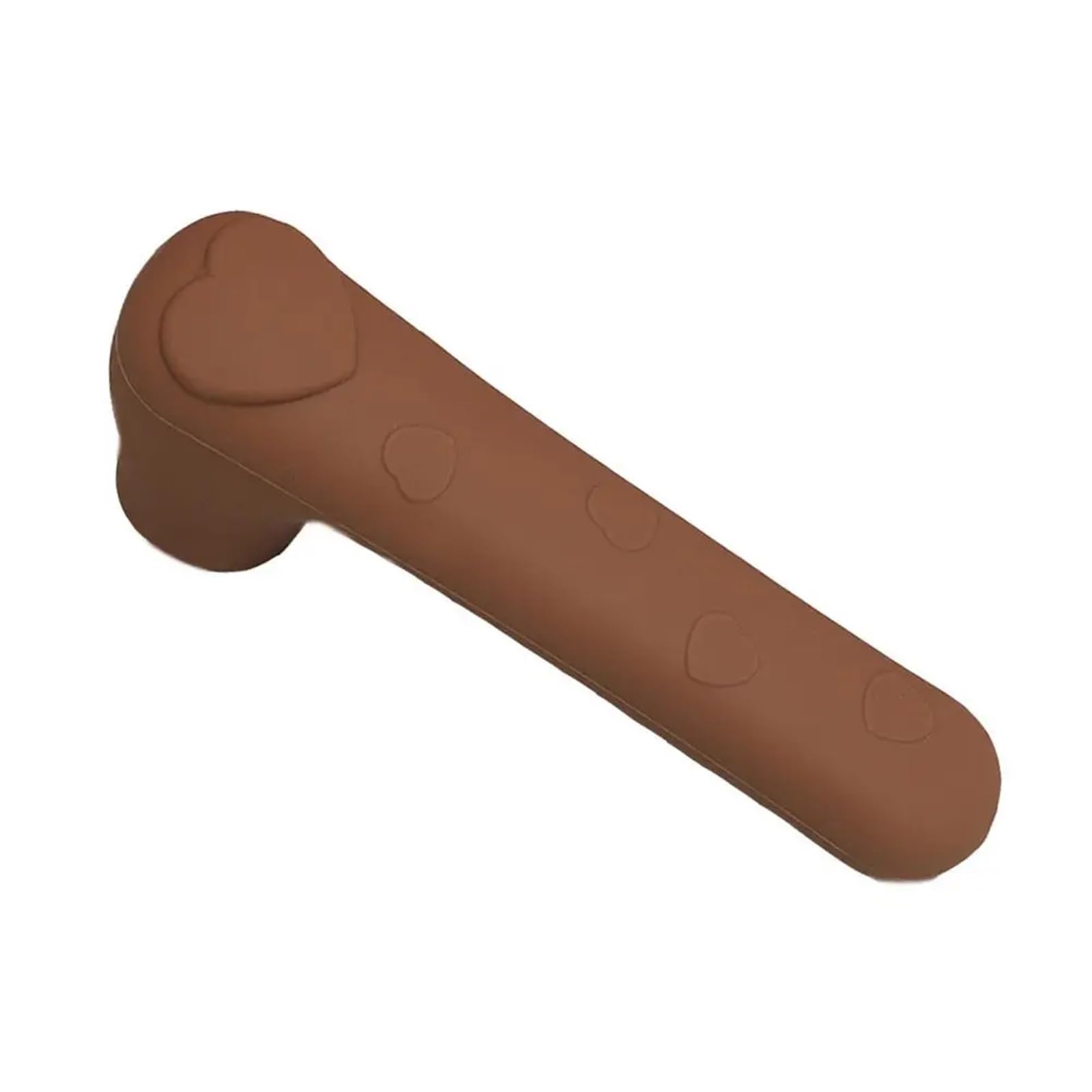Maryear Refrigerator Door Handle Covers 8Pcs Door Handle Covers Portable Silicone Cover Anti-Slip Anti-Static Doorknob Sleeve Silent Anti Collision Knob for Home(Coffee)