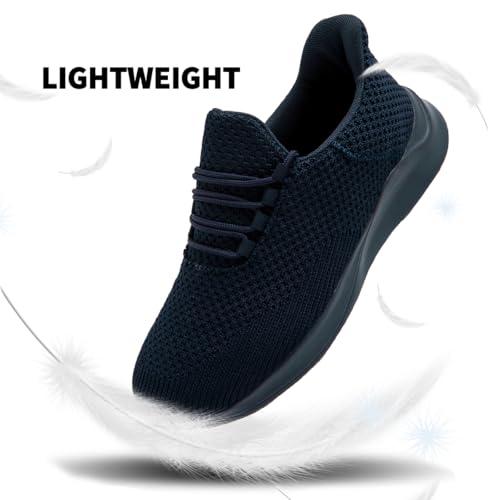 Image of DLWKIPV Mens Running Shoes Tennis Casual Walking Anti Slip Athletic Non Slip Workout Gym Sneakers Comfortable Lightweight Fashion Breathable Mesh