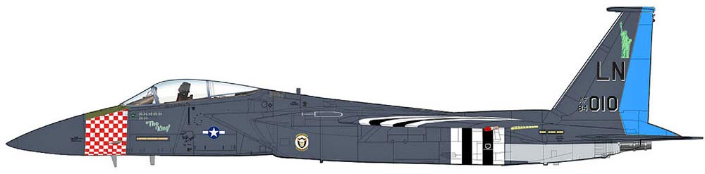 HOBBYMASTER HA4599 1/72 F-15E 75TH D-DAY ANNIVERSARY SCHEME RAF LAKENHEATH 2019