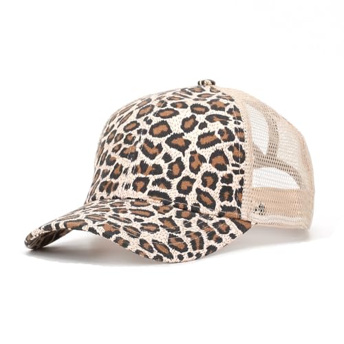 Chapeau en maille rose ajustable pour se protéger du soleil en été