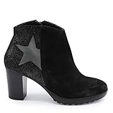  REQIN\'S Boots Babel Peau/Star Noir/Argent