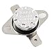 RuiLing 5-Pack KSD301 110 Degrees Centigrade Thermostat Thermal Control Switch 250V 10A Normally Closed NC Thermostat Temperature Switch