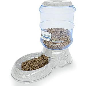 Noa Store Automatic Pet Feeder | Food Dispenser for Cats and Dogs – Gravity Feeder – Automatic Cat Feeder/Automatic Dog Feeder – Dog and Cat Feeding Supplies, Dog Food Dispenser, Cat Food Dispenser
