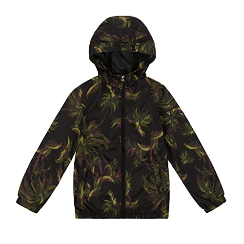 Image of SNOW DREAMS Boys Waterproof Rain Jacket Windbreaker Lightweight Coat Kids Raincoat Outerwear