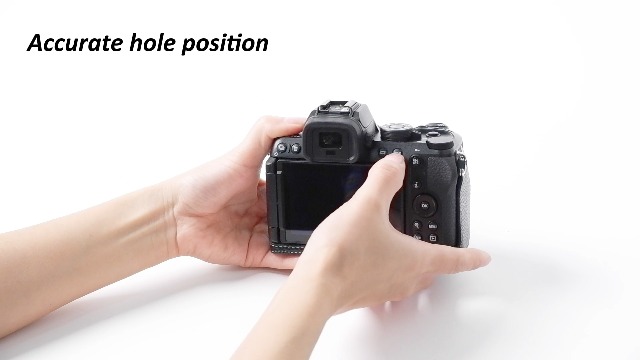 Amazon.com : Rieibi Handmade Genuine Leather Half Case For Nikon