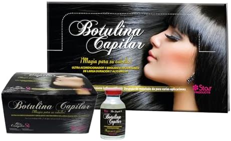 Bio Complex Botulina Capilar 12 Pack โ 0.66 oz Each, Advanced Hair Smoothing & Repair Treatment for Frizz Control and Strengthening