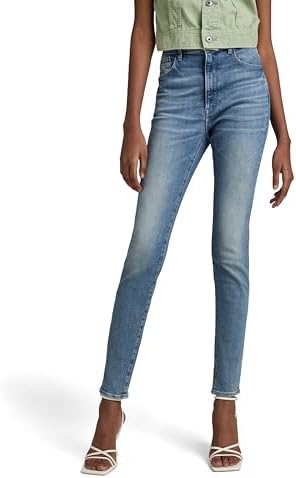 G-Star Raw Kafey Ultra High Skinny Jeans dames Jeans,Blauw (Worn in Nightshadow D106-d324),27W / 30L G-Star Raw Kafey Ultra High Skinny Jeans dames Jeans,Blauw (Worn in Nightshadow D106-d324),27W / 30L