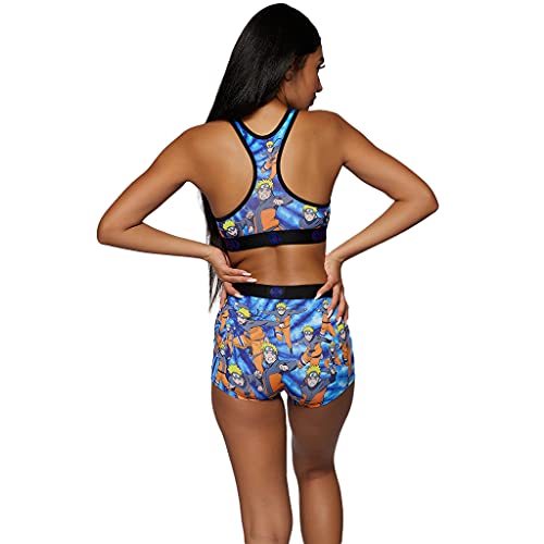 Psd Women's Naruto Td Clone J Sports Bra, Blue, S #TOP2