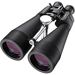 BARSKA Gladiator - Binocolo zoom 25-125x80 (lente verde, adattatore treppiede rinforzato), nero