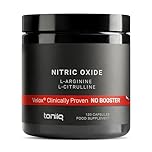 3,000mg Nitric Oxide Supplement - 99% Purified L-Arginine and L-Citrulline - Beet Root - Clinically Studied Velox Blend - Nitric Oxide Booster for Men - 120 Capsules - Toniiq