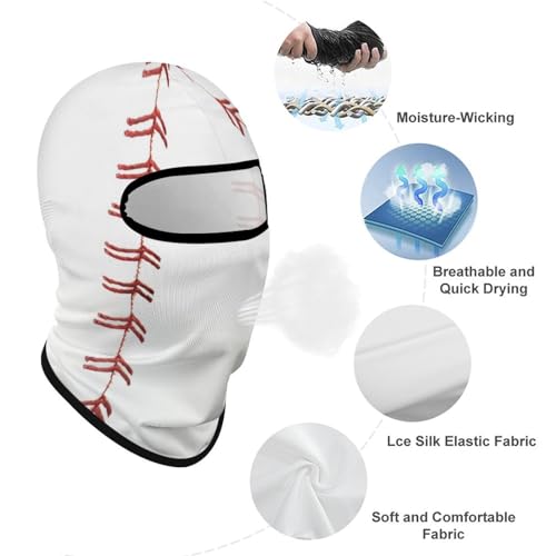 Balaclava para Hombre, máscara para Esquí para Mujer, máscara facial completa para Béisbol, cubierta facial para Ciclismo miniatura 3