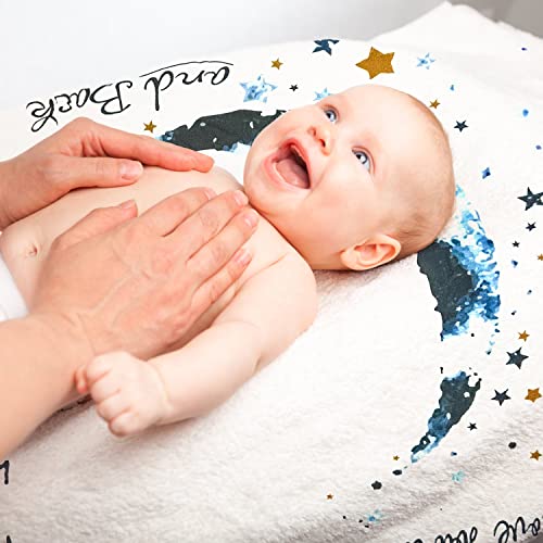 Coperta Mesi Neonato, Bambino Mensile Coperta