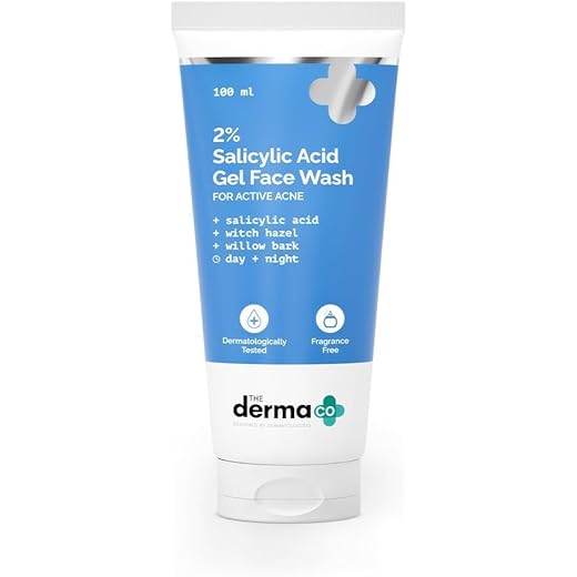Derma Co Acne Control Gel Face Wash 100ml