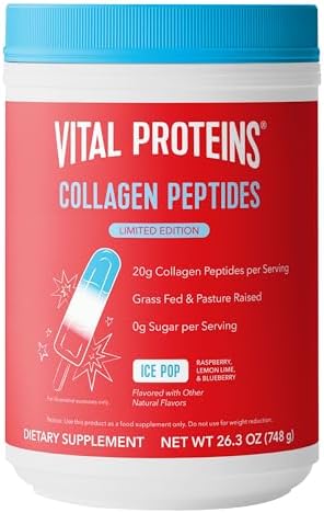 Vital Proteins Collagen Peptides Powder - Ice Pop Flavored Powder...