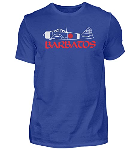 T-shirt Barbatos bleu pour homme en taille L qui ne se déforme pas