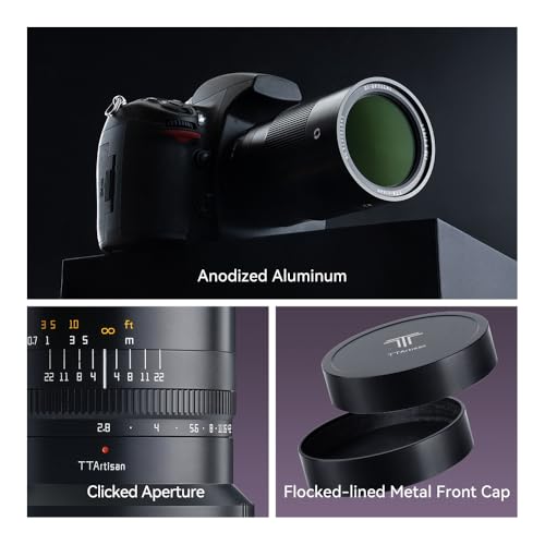 TTArtisan 100mm F2.8 Macro 2X Full Frame Camera Lense Compatible with Nikon F Mount SLR Cameras D6、D5、Df、D850、D810A、D810、D780、D750、D610