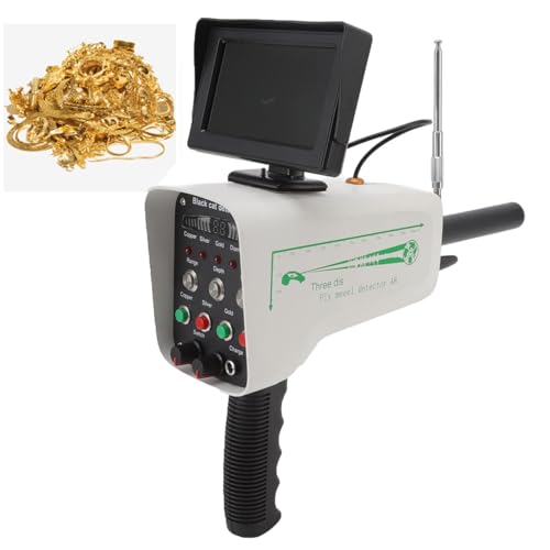 Metal Detector for Adults, 1000m Range 30m Depth Professional Underground Metal Detector with High Definition Screen, Metal Finder Detector for Gold, Silver, Copper, Diamonds