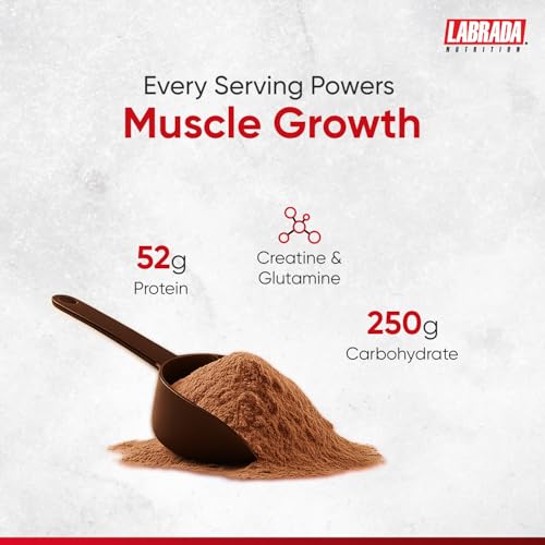 Labrada Store Labrada Muscle Mass Gainer Powder, 3kg - Image 4