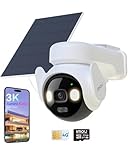 Imou LTE Cámara Vigilancia Grabación 24/7 AOV, Cámara Exterior Solar Sin Cable, 4G/WiFi Conexión Dual, F1.0 Lente Visión Nocturna Color, Batería 10000mAh, Detección Humana, Incluye Sim y Tarjeta SD