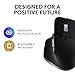 Logitech MX Master 3S for Mac - Wireless Bluetooth Mouse with Ultra-Fast Scrolling, Ergo, 8K DPI, Quiet Clicks, Track on Glass, Customization, USB-C, Apple, iPad - Space Grey