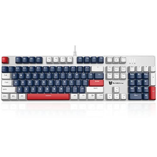 Clavier de jeu mécanique anti-latence à interrupteur rouge pour éliminer les erreurs de frappe