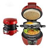 Cuisson Express en 5 Minutes: Préparez un sandwich grillé ou un hamburger parfait en seulement 5 minutes ! Grâce à sa puissance de 600W, cette presse à sandwich est idéale pour les matins pressés, sans sacrifier la qualité.