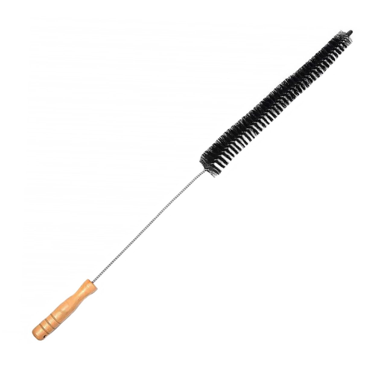 NULYLU Sewer Dredge Brush Sink Drain Washing Machine Long Handle Soft Wire Brush for Grease Removal