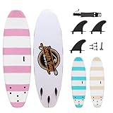South Bay Board Co. - 6' Guppy Beginner Surfboards - Safe Soft-Top Surfboards - Best Beginner Surfbo