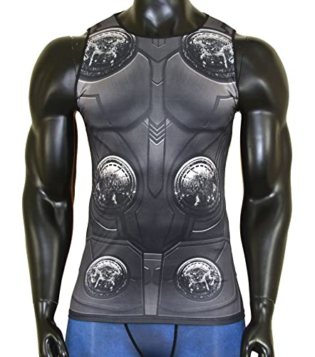 Men's Muscle Tank Top Sleeveless T-Shirts Baselayer Tees Cool Dry Compression Shirts Running Sports Vest3