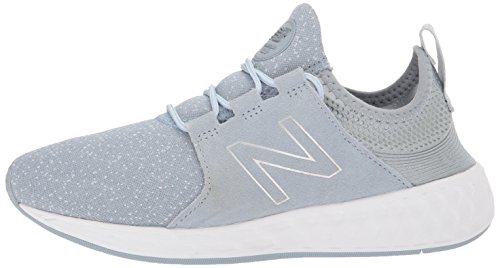 New Balance Women's Wlcruzhx,Grey with Pigment,9 B...