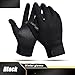 Livwellia Winter Waterproof Ski Snow Warm Gloves Cold Weather Thermal for Running Driving Cycling Hiking Biking-Gray-XL