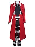 Fate/Stay Night Archer Wrought Iron Hero Uniform Outfit Cosplay Costume (Male XL) Red,Black