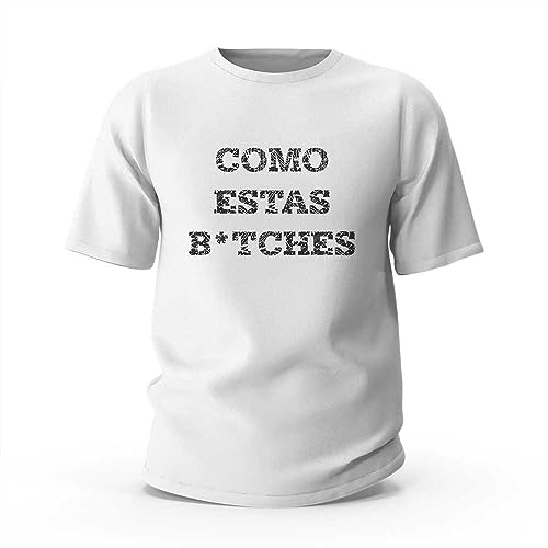 T-shirts drôles pour femmes Como Estas haut mode casual été