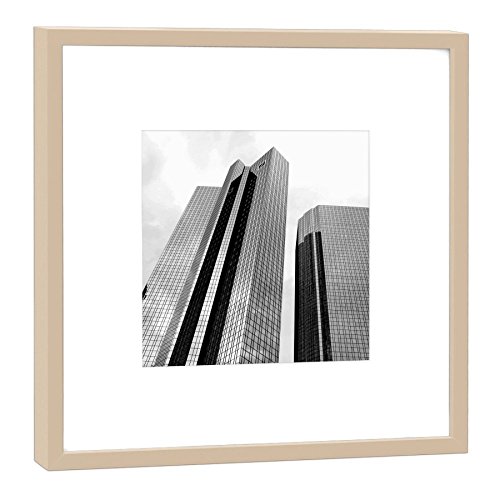 Photographie d'art COGNOSCO Deutsche Bank Frankfurt cadre en bois de haute qualité