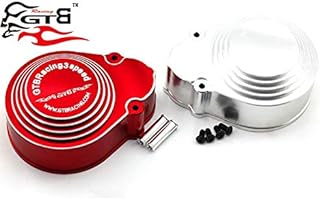 Hockus Accessories 3-Speed Gears Cover for HPI KM 3.0 110185 105734 5T 5B SC SS 30.5cc - (Color: Red)