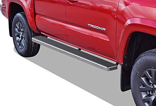 Estribos de Acero Inoxidable 6in Compatible Toyota Tacoma