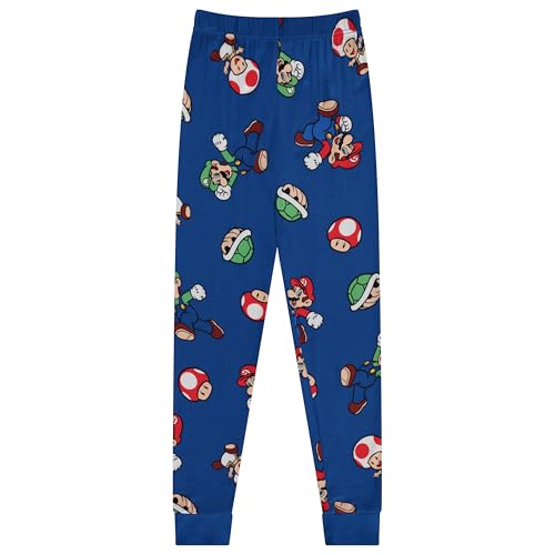 Nintendo Boys Mario Pajamas Set - 2 Piece Short Sleeve Super Mario Pajamas - Short Sleeves and Pants Pajamas Set4