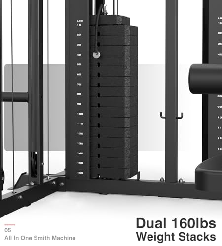 Smith machine gym system